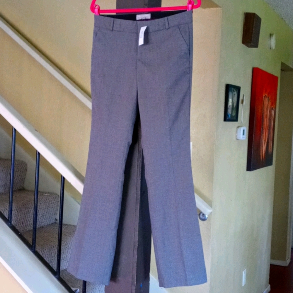 Banana Republic Martin Fit Gray Dress Pants Sz 4